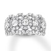 Thumbnail Image 1 of Diamond Anniversary Ring 1-3/4 ct tw Round 14K White Gold
