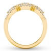 Thumbnail Image 1 of Diamond Anniversary 3/4 ct tw Princess/Round 14K Yellow Gold