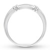 Thumbnail Image 1 of Men's Diamond Ring 1/5 carat tw Round 10K White Gold