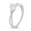 Thumbnail Image 2 of Diamond Promise Ring 1/15 ct tw Round 10K White Gold