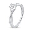 Thumbnail Image 2 of Diamond Promise Ring 1/15 ct tw Round 10K White Gold