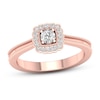 Thumbnail Image 0 of Diamond Promise Ring 1/4 carat tw Round 10K Rose Gold