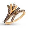Le Vian Chocolate Mermaid Ring 5/8 ct tw Diamonds 14K Honey Gold