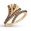 Thumbnail Image 1 of Le Vian Chocolate Mermaid Ring 5/8 ct tw Diamonds 14K Honey Gold