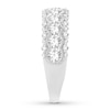 Thumbnail Image 3 of Diamond Anniversary Ring 1-1/2 ct tw Round 14K White Gold