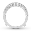 Thumbnail Image 1 of Diamond Enhancer Ring 1-1/4 ct tw Round 14K White Gold