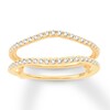 Thumbnail Image 0 of Diamond Enhancer Ring 1/4 ct tw Round 14K Yellow Gold