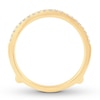Diamond Enhancer Ring 1/4 ct tw Round 14K Yellow Gold