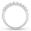 Thumbnail Image 1 of Diamond Anniversary Ring 5/8 ct tw Round 14K White Gold