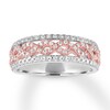 Thumbnail Image 1 of Diamond Anniversary Ring 1/2 carat tw Round 14K Two-Tone Gold