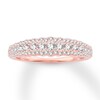 Thumbnail Image 0 of Diamond Anniversary Ring 1/2 carat tw Round 14K Rose Gold