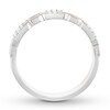 Thumbnail Image 1 of Diamond Anniversary Ring 1/10 carat tw Round 10K Two-Tone Gold