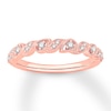 Thumbnail Image 0 of Diamond Stackable Ring 1/8 ct tw Round 10K Rose Gold