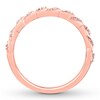 Thumbnail Image 1 of Diamond Stackable Ring 1/8 ct tw Round 10K Rose Gold