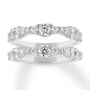 Thumbnail Image 0 of Diamond Enhancer Ring 1 1/2 ct tw Round 14K White Gold