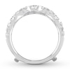 Thumbnail Image 1 of Diamond Enhancer Ring 1 1/2 ct tw Round 14K White Gold