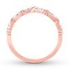 Thumbnail Image 1 of Diamond Stackable Ring 1/8 ct tw Round 10K Rose Gold