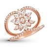 Thumbnail Image 0 of Le Vian Diamond Ring Marquise/Pear/Round 7/8 carat tw 14K Strawberry Gold