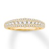 Thumbnail Image 0 of Diamond Anniversary Band 1/2 ct tw Round-cut 14K Yellow Gold