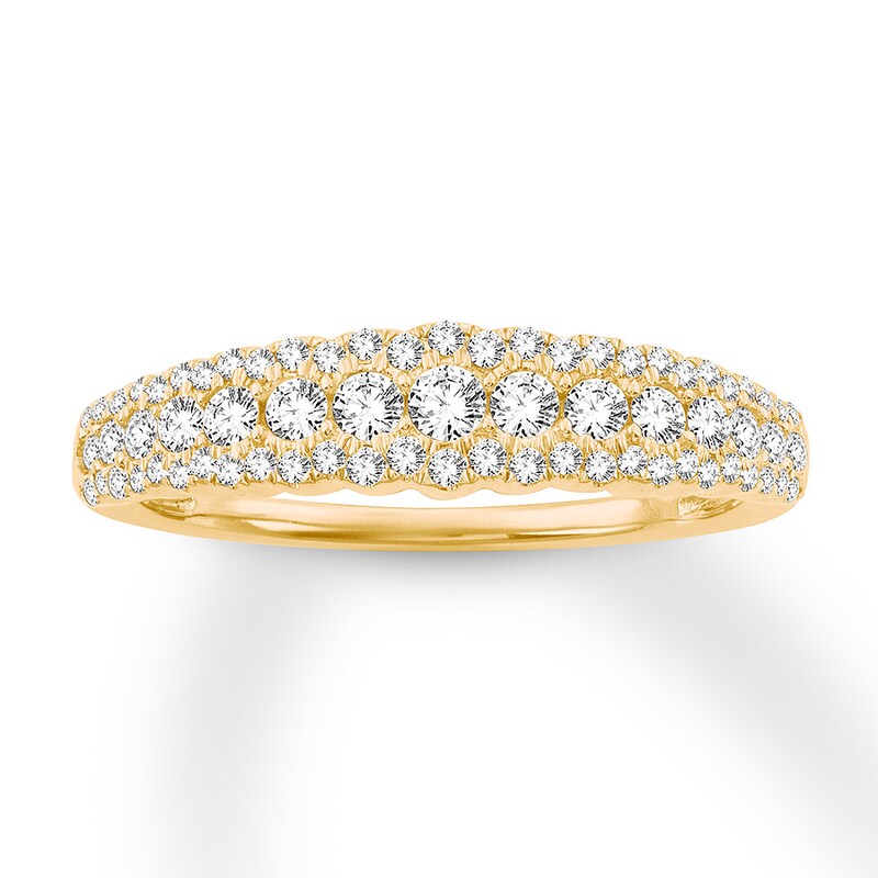 Diamond Anniversary Band 1/2 ct tw Round-cut 14K Yellow Gold