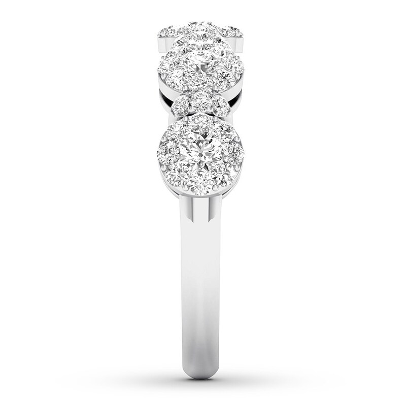 Diamond Anniversary Band 3/4 ct tw Round-cut 14K White Gold