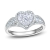 Thumbnail Image 0 of Diamond Heart Ring 3/4 Carat tw 14K White Gold
