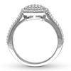 Thumbnail Image 1 of Diamond Ring 1/2 ct tw Round Sterling Silver