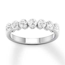 Diamond Anniversary Band 1 ct tw Round 14K White Gold
