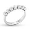 Thumbnail Image 3 of Diamond Anniversary Band 1 ct tw Round 14K White Gold