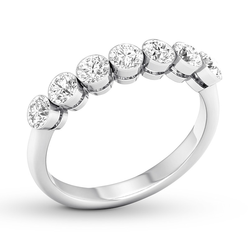 Diamond Anniversary Band 1 ct tw Round 14K White Gold
