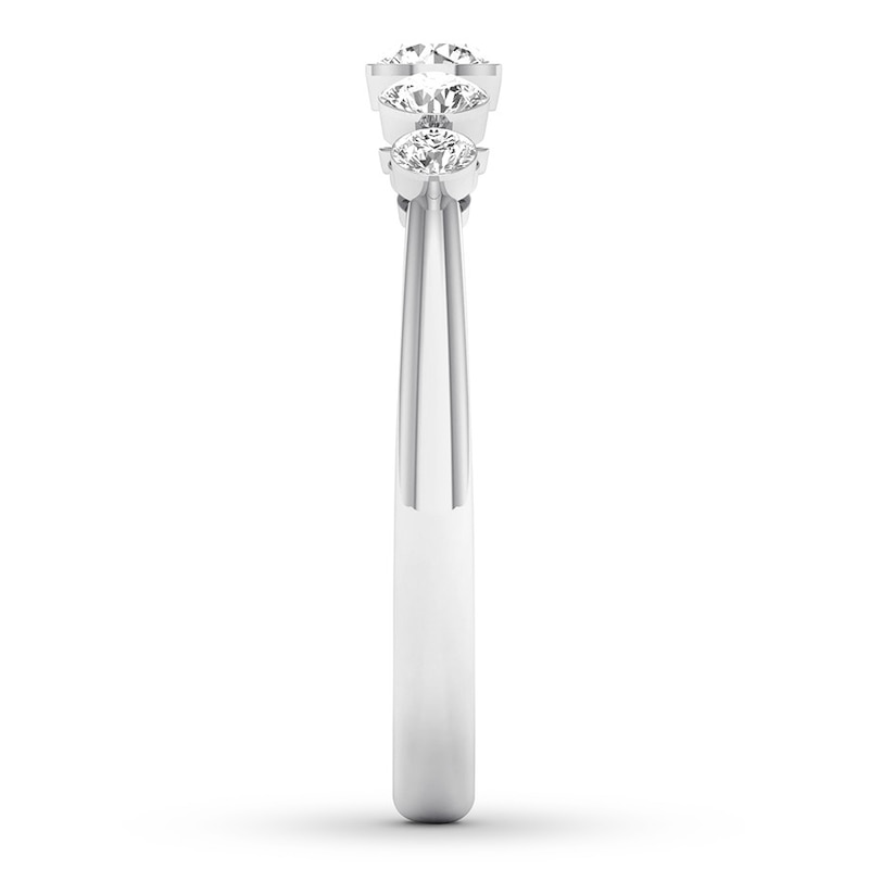 Diamond Anniversary Band 1/2 ct tw Round 14K White Gold