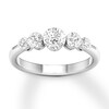 Thumbnail Image 1 of Diamond Anniversary Band 1 ct tw Round 14K White Gold
