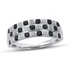 Thumbnail Image 0 of Men's Diamond Ring 1/4 ct tw Round-cut 10K White Gold