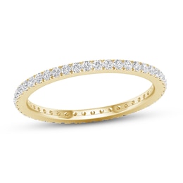 Diamond Eternity Band 1/3 ct tw Round 14K Yellow Gold