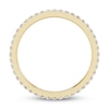 Thumbnail Image 2 of Diamond Eternity Band 1/3 ct tw Round 14K Yellow Gold