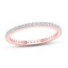 Thumbnail Image 0 of Diamond Eternity Band 1/3 ct tw Round 14K Rose Gold