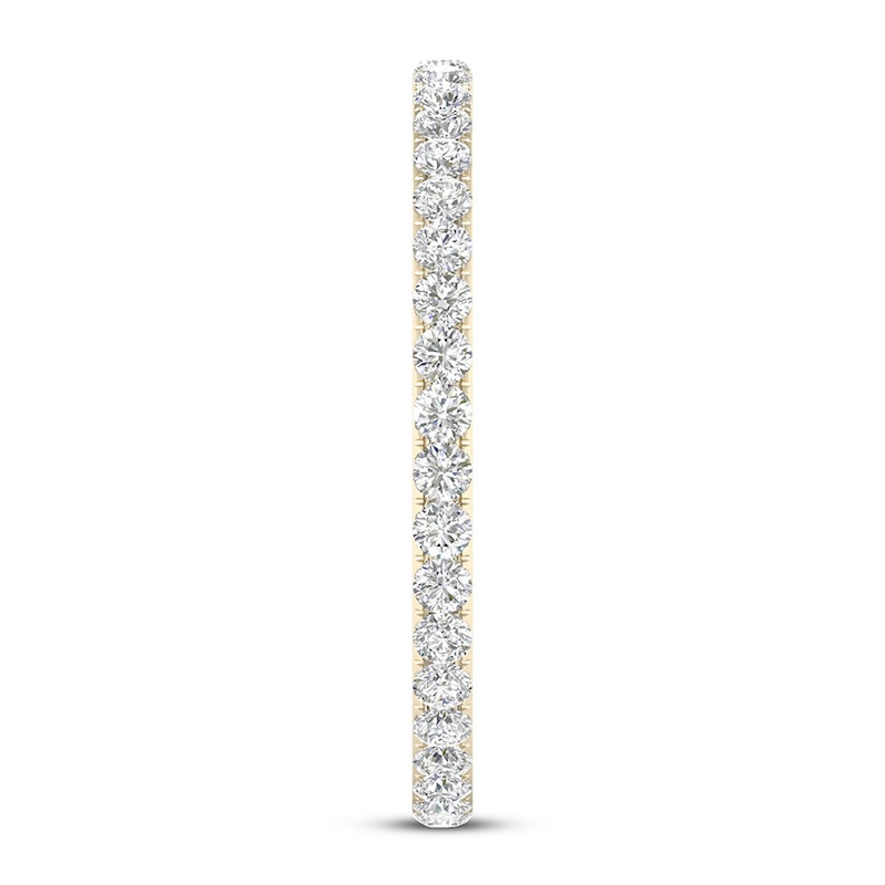 Main Image 3 of Diamond Eternity Band 1/2 ct tw Round 14K Yellow Gold