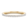 Thumbnail Image 3 of Diamond Eternity Band 1/2 ct tw Round 14K Yellow Gold