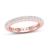 Thumbnail Image 0 of Diamond Eternity Band 1 ct tw Round 14K Rose Gold