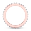 Thumbnail Image 2 of Diamond Eternity Band 1 ct tw Round 14K Rose Gold