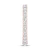 Thumbnail Image 3 of Diamond Eternity Band 1 ct tw Round 14K Rose Gold