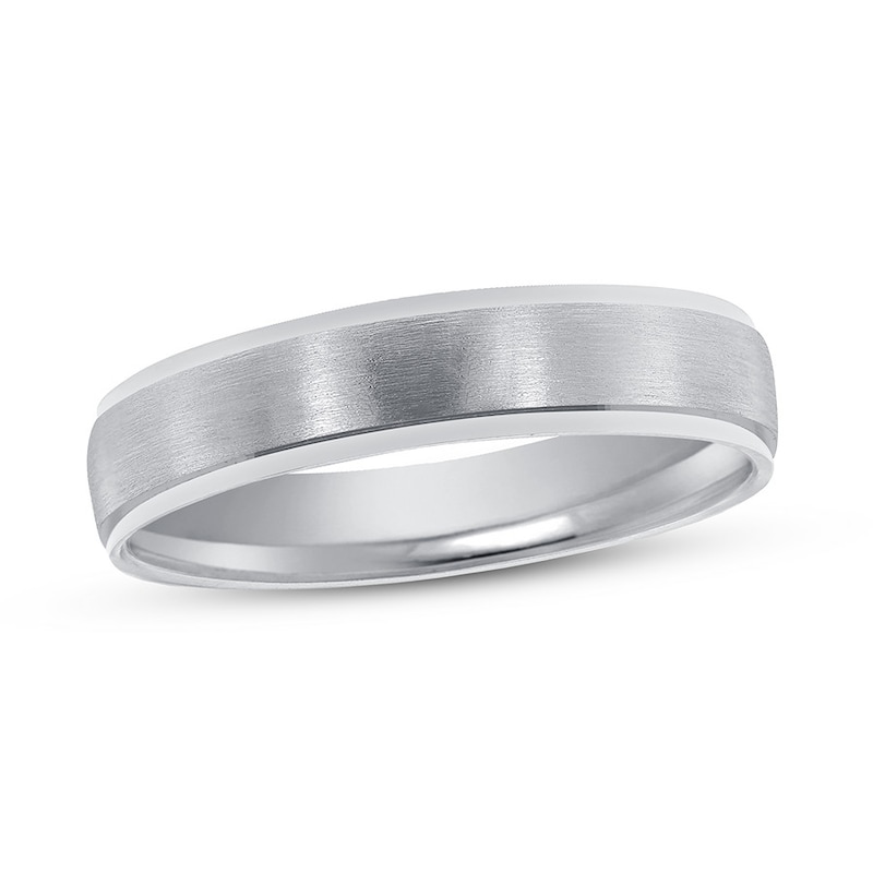 Main Image 1 of Wedding Band Platinum 4mm