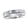 Thumbnail Image 1 of Wedding Band Brushed Platinum 4mm