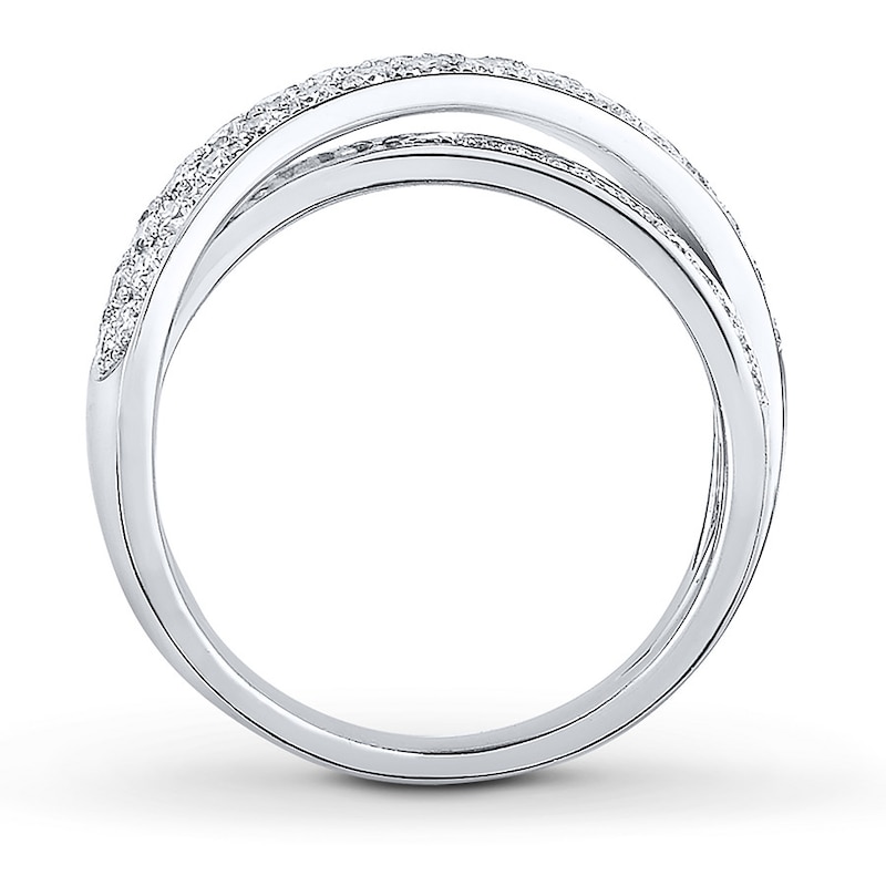 Main Image 2 of Diamond Ring 1 ct tw Round 14K White Gold