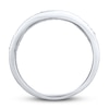 Thumbnail Image 2 of Black & White Diamonds 1 ct tw Round-cut 14K White Gold Ring