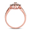 Thumbnail Image 1 of Brown Diamond Ring 5/8 ct tw Round 14K Rose Gold