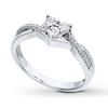 Thumbnail Image 2 of Heart Ring Diamond Accents Sterling Silver