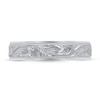Thumbnail Image 3 of Wedding Band Carved Platinum 5mm