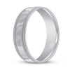 Thumbnail Image 2 of Wedding Band Hammered Platinum 6mm