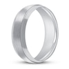 Thumbnail Image 1 of Wedding Band Carved Platinum 6mm